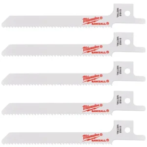 Полотно для шабельних пил THIN KERF MILWAUKEE, 90х1,8мм, (5шт), (метал)