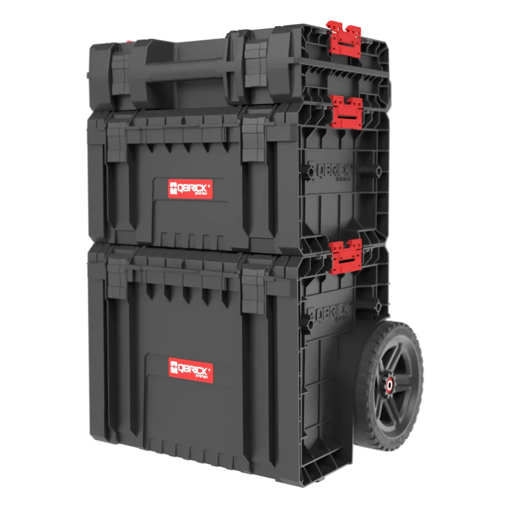 Набір ящиків для інструментів QBRICK SYSTEM PRO SET 1 2.0 PLUS (450 x 390 x 690 мм) (5901238259619)
