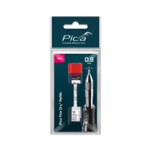 Запасні стержні PICA 7031/SB Fine Dry червоний 0,9мм, 12шт