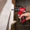 Дриль-шуруповерт акумуляторний безщітковий MILWAUKEE, M12 BLDDRC-202C, 40Нм (зарядний пристрій С12, 2 акумулятори М12 В2 2Аг, кл
