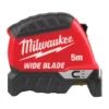 Рулетка магнітна WIDE BLADE MAGNETIC MILWAUKEE (Gen2), 5м (35мм)