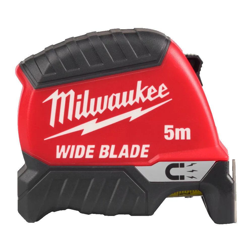 Рулетка магнітна WIDE BLADE MAGNETIC MILWAUKEE (Gen2), 5м (35мм)