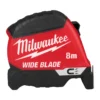 Рулетка магнітна WIDE BLADE MAGNETIC MILWAUKEE (Gen2), 8м (35мм)