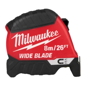 Рулетка магнітна WIDE BLADE MAGNETIC MILWAUKEE (Gen2), 8м/26фт (35мм)