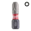 Біта SHOCKWAVE MILWAUKEE, PZ3, 25мм, (25шт), пластикова коробка