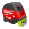 Рулетка STUD MILWAUKEE (Gen 3), 5м (33мм)
