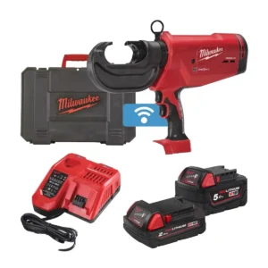 Обтискач гідравлічний акумуляторний для кабелів MILWAUKEE, M18 HCCT109/42-522C (зарядний пристрій М12-18 FС, 1 акумулятор М18 В2