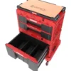 Набір ящиків QBRICK SYSTEM ONE WORKSHOP DRAWERS SET 7 RED ULTRA HD CUSTOM (780х540х650мм) (5901238262480)