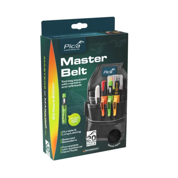 Набір для маркування профепрофесійний Pica Master Belt 20-Years-Edition (5шт) в сумці