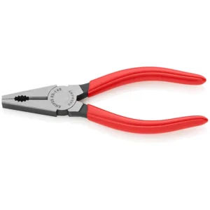 Пасатижі (плоскогубці) комбіновані Ø9,0мм, 140мм KNIPEX 03 01 140 EAN, фосфатовані