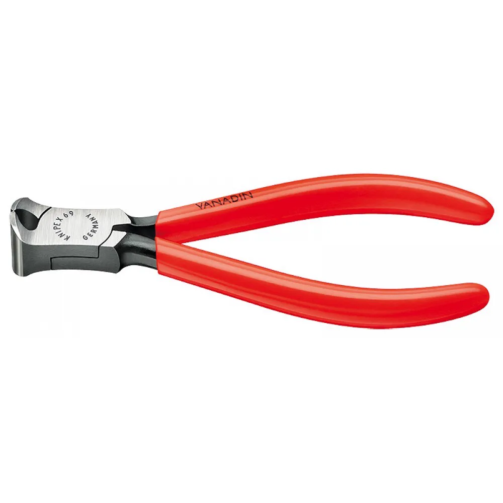 Кусачки торцеві (кліщі) механіка, діаметр 2,0мм KNIPEX 69 01 130, , фосфатовані