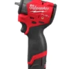 Гайковерт акумуляторний безщітковий 1/4'' MILWAUKEE, M12 FSCIWF14-252X, 136Нм, з кільцем (зарядний пристрій С12 С, 2 акумулятори