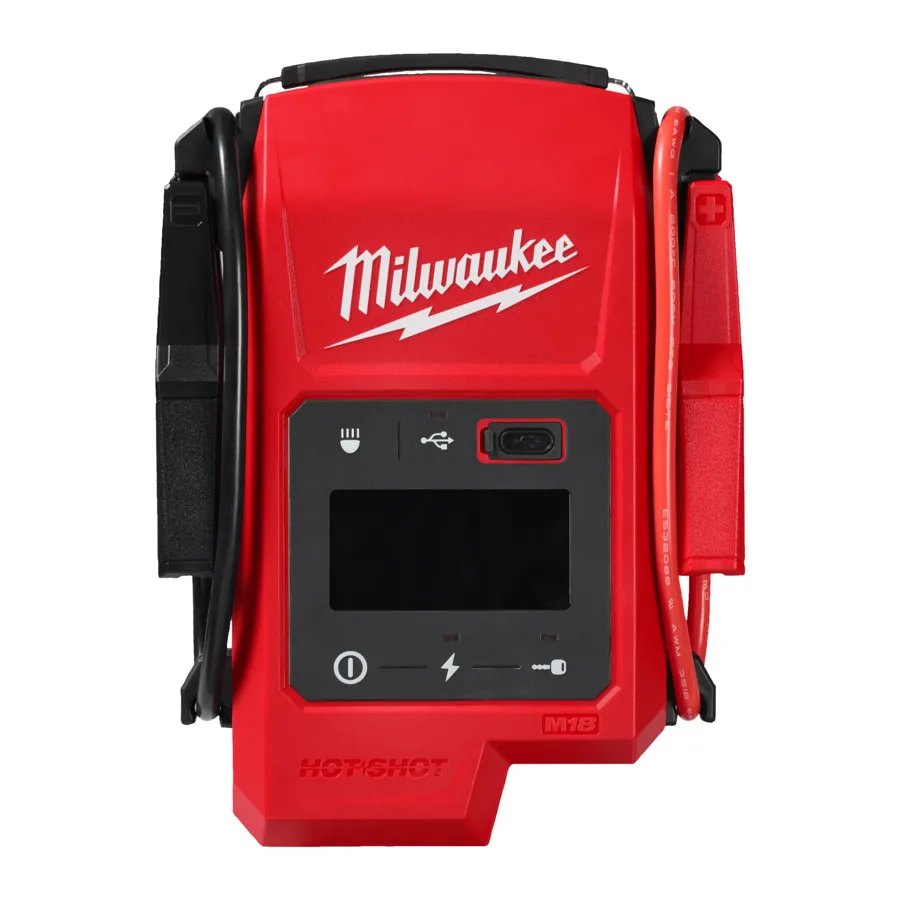 Пусковий пристрій MILWAUKEE, M18 JS2000-0 (каркас) для автомобільних акумуляторів 12В