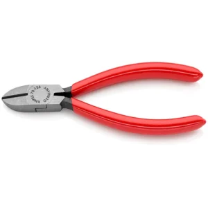 Кусачки бокові (бокорізи), діаметр 3,0мм, 125мм KNIPEX 70 01 125 SB, фосфатовані