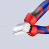 Кусачки бокові (бокорізи), діаметр 3,0мм, 125мм KNIPEX 70 02 125, фосфатовані