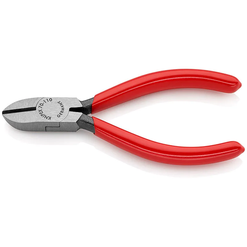 Кусачки бокові (бокорізи), діаметр 3,0мм, 110мм KNIPEX 70 01 110 SB, фосфатовані