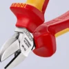 Кусачки бокові (бокорізи), діаметр 4,0мм, 140мм VDE KNIPEX 70 06 140 SB, хромовані