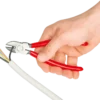 Кусачки бокові (бокорізи), діаметр 4,0мм, 180мм KNIPEX 70 01 180 SB, фосфатовані
