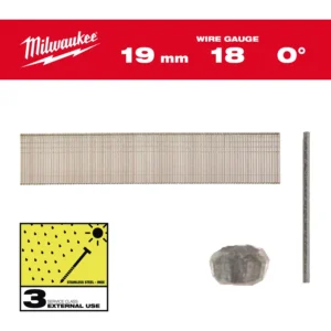 Набір цвяхів для цвяхозабивного інструменту Inox 18G / 19 mm / SC3 (10000шт)