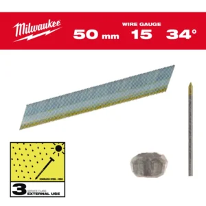 Набір цвяхів для нейлера 15G/34 /50мм (2200 шт)