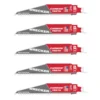 Полотно для шабельних пил WRECKER CARBIDE MILWAUKEE, 150х4,2мм, (5шт), (мультіматеріал)