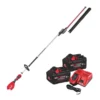 Кущоріз висотний акумуляторний безщітковий MILWAUKEE, M18 FHETE27-802, 267см, лезо 60см (зарядний пристрій M12-18 FC, 2 акумулят