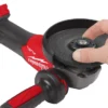 Шліфмашина кутова акумуляторна безщіткова MILWAUKEE, M18 CAG125X-0, діаметр 125мм + Диск алмазний MILWAUKEE DUH 125, діаметр 125