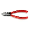 Кусачки бокові (бокорізи) для пластмаси, 140мм KNIPEX 72 01 140, фосфатовані