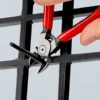 Кусачки бокові (бокорізи) для пластмаси, 140мм KNIPEX 72 01 140, фосфатовані