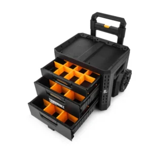 Ящик для інструментів TOUGHBUILT TB-B1-D-R93 StackTech на колесах з 1+2 висувними шухлядами