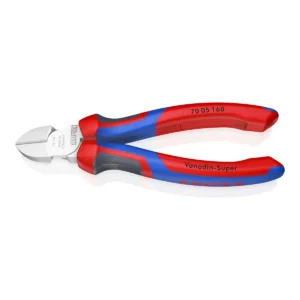 Кусачки бокові (бокорізи), діаметр 4,0мм, 160мм KNIPEX 70 05 160 SB, хромовані
