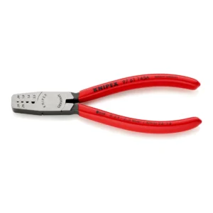 Інструмент для обтиску контактних гільз 0,25-2,5мм.кв., 145мм KNIPEX 97 61 145 А SB, фосфатований