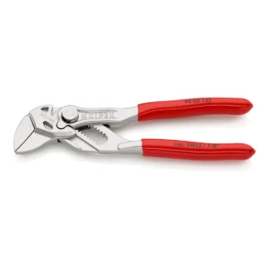Кліщі переставні-гайковий ключ, діаметр 23мм KNIPEX 86 03 125 SB, хромовані
