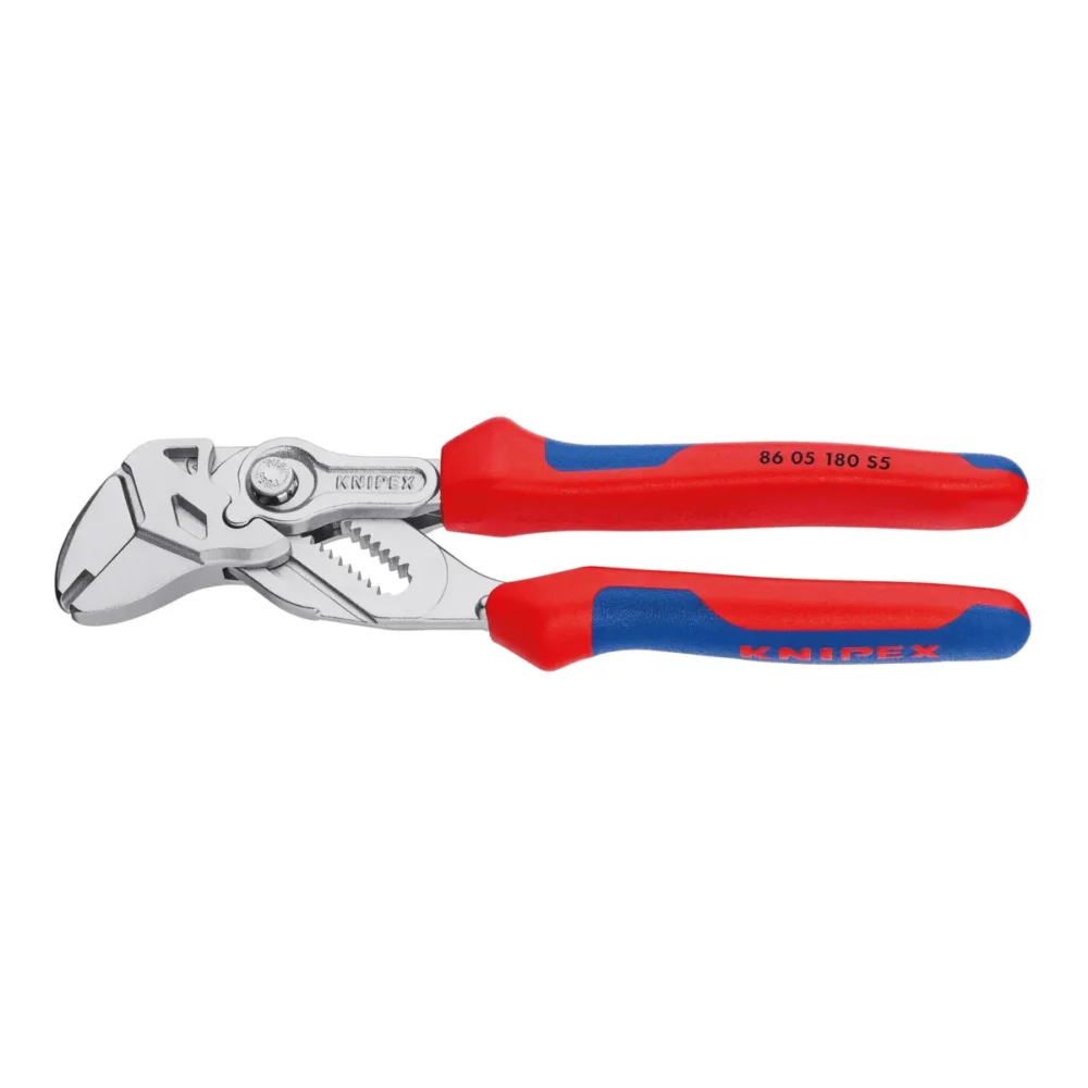Клещи переставні для алюмінієвих хомутів Hi-Lok, KNIPEX 86 05 180 S5