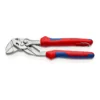 Кліщі переставні-гайковий ключ, діаметр 40мм KNIPEX 86 05 180 T BK, зі страхувальним кріпленням, хромовані