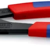 Кліщі сантехнічні переставні силові, діаметр 50мм Aligator KNIPEX 88 02 250 T BK, зі страхувальним кріпленням, фосфатовані