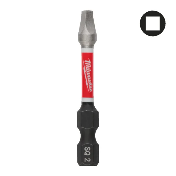 Біта SHOCKWAVE MILWAUKEE, SQ2, 50мм
