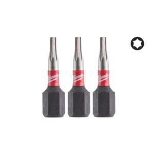 Біта SHOCKWAVE MILWAUKEE, TX8, 25мм, (3шт)
