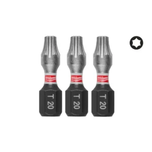 Біта SHOCKWAVE MILWAUKEE, TX20, 25мм, (3шт)