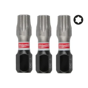 Біта SHOCKWAVE MILWAUKEE, TX30, 25мм, (3шт)