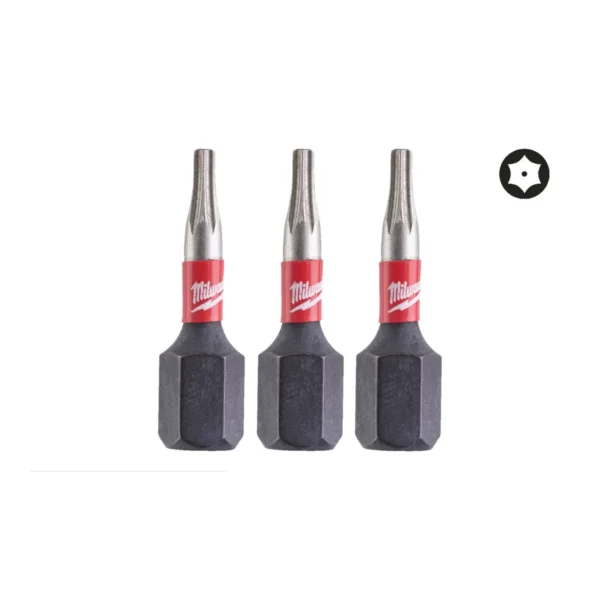 Біта SHOCKWAVE MILWAUKEE, TX BO7, 25мм, (3шт)