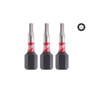 Біта SHOCKWAVE MILWAUKEE, TX BO8, 25мм, (3шт)