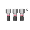 Біта SHOCKWAVE MILWAUKEE, Hex10, 25мм, (3шт)