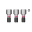 Біта SHOCKWAVE MILWAUKEE, Hex10, 25мм, (3шт)