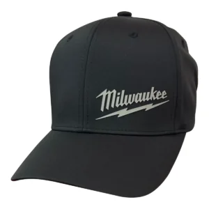 Бейсболка MILWAUKEE, PERFORMANCE BCP BL SM, дихаюча, чорна, розмір S/M