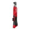 Гайковерт-тріскачка кутовий компактний акумуляторний безщітковий 3/8'' MILWAUKEE, M12 FIR38G2-0, 95Нм (каркас, картонне пакуванн