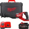 Пила шабельна акумуляторна MILWAUKEE, M18 FSX-801C (зарядний пристрій M12-18 FC, 1 акумулятор M18 FB8 8Аг, полотно, кейс)