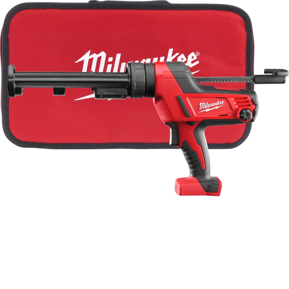 Пістолет для герметиків акумуляторний MILWAUKEE, C18 PCG/310C-0B, 310мл (каркас, пластиковий картридж, сумка)