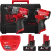 Набір інструментів M12 FPP2A2-402X FUEL POWER PACK IN2 (Дриль-шуруповерт M12 FPD2, Гвинтокрут 1/4" HEX M12 FID2, заряд.пристрій,