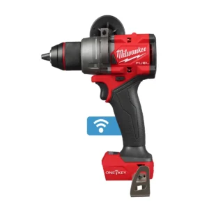 Дриль-шуруповерт акумуляторний безщітковий ударний MILWAUKEE, M18 ONEPD3-0, 158Нм (каркас, кліпса для ременя, бічна ручка, карто